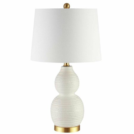 SAFAVIEH Darsa Table Lamp, White TBL4241A